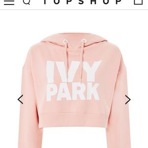 IVY PARK cropped sweatshirt